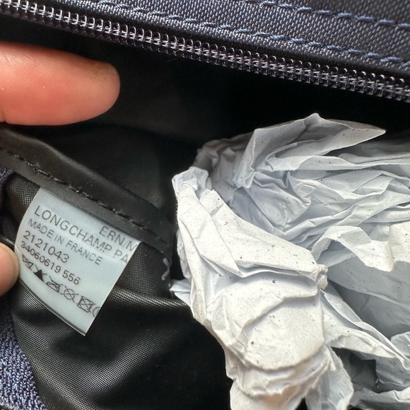 LE PLIAGE CLUB POUCH navy blue IN NYLON - Picture 9 of 10